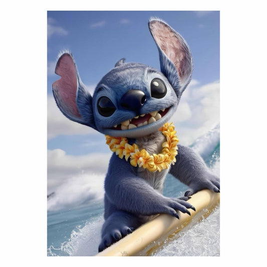 Stitch On Surfboard