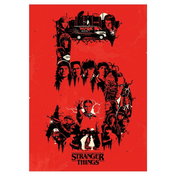 Stranger Things 5 Collage