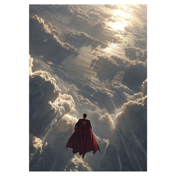 Superman In the Clouds