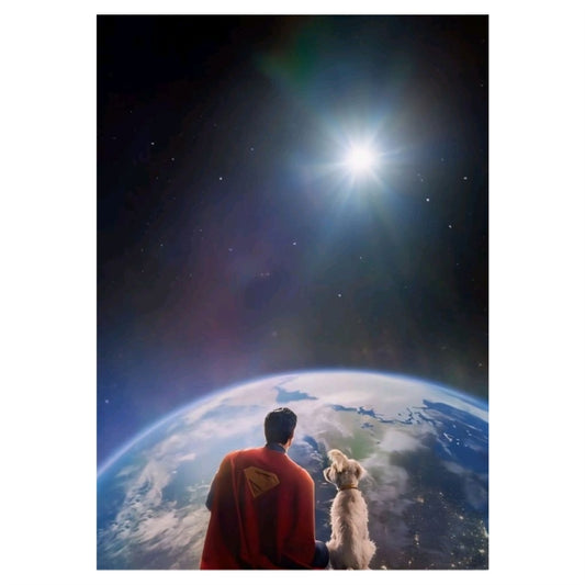 Superman and Krypto 2025 Movie Poster