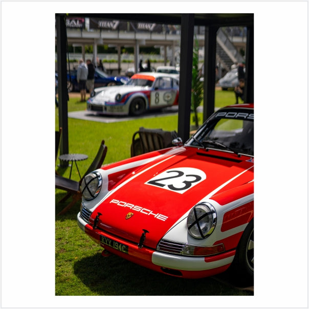 Vintage Porsche Race Car