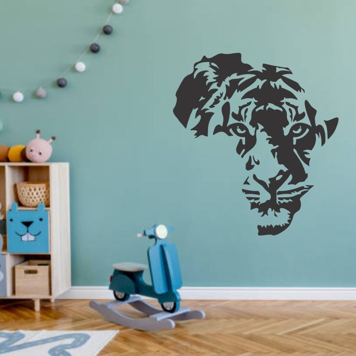 African Lion Decal