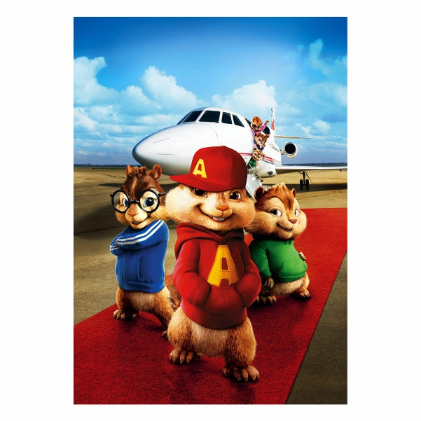 Alvin And The Chipmunks Private Jet Poster