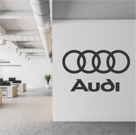 Audi Car Logo Decal