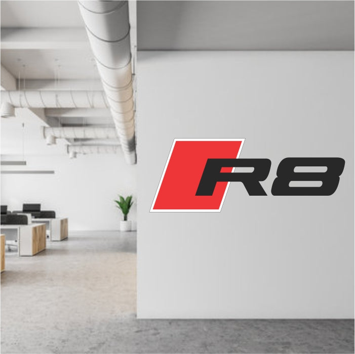 Audi R8 Lettering Audi R8 Logo Decal – CreateSA