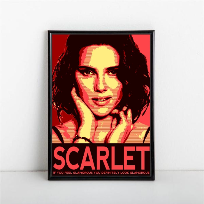 Avengers Scarlett Johansson Black Widow Poster
