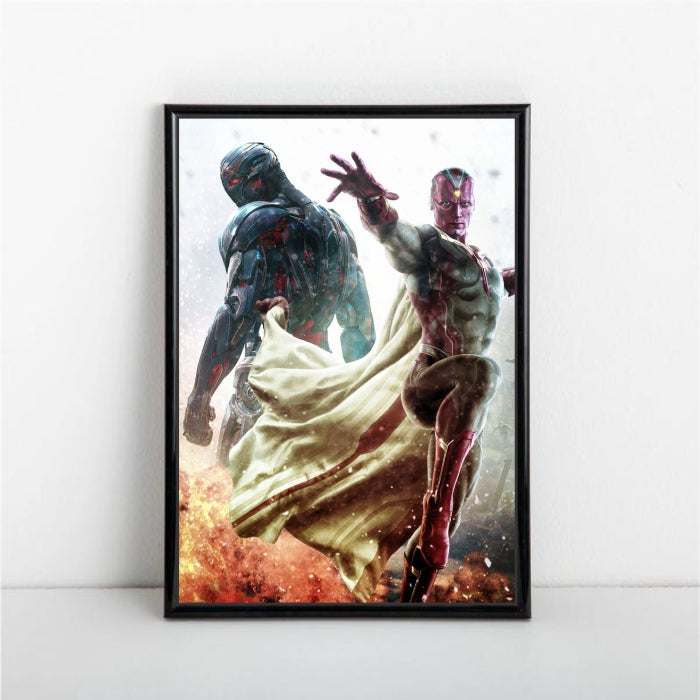 Avengers Ultron And Vision Poster