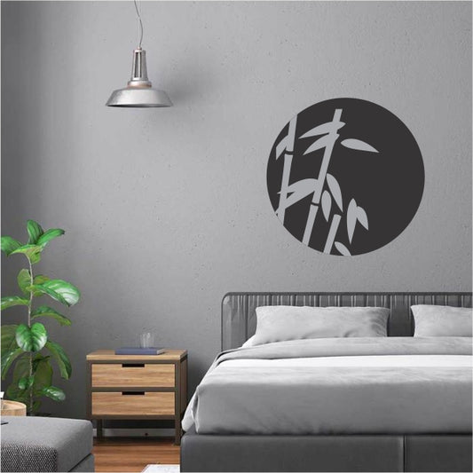 Bamboo Circle Decal