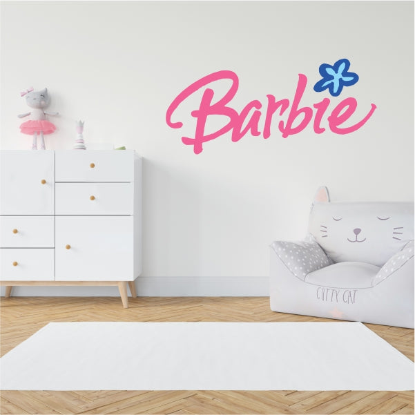 Barbie Logo Kids Decal