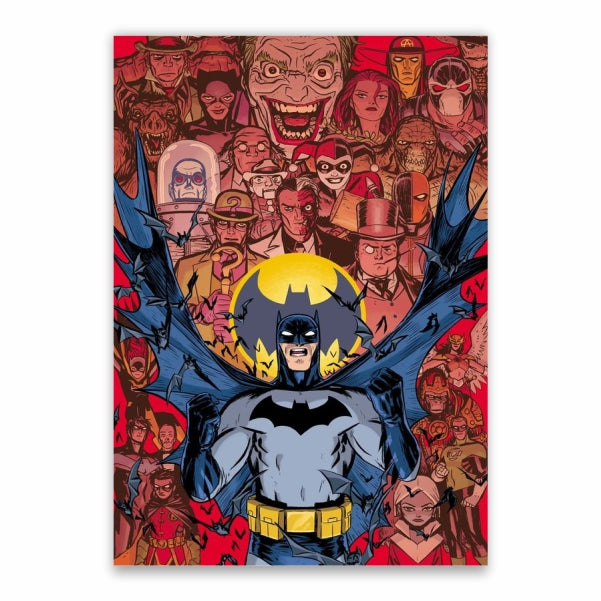 Batman And Villains Poster