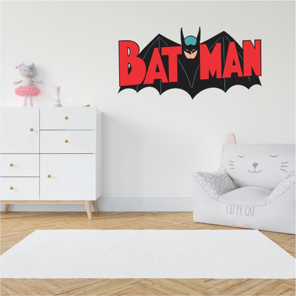 Batman Cape Kids Decal