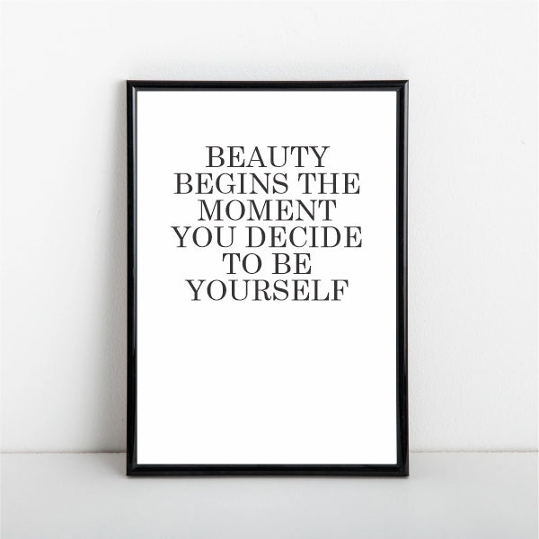 Be Yourself Poster