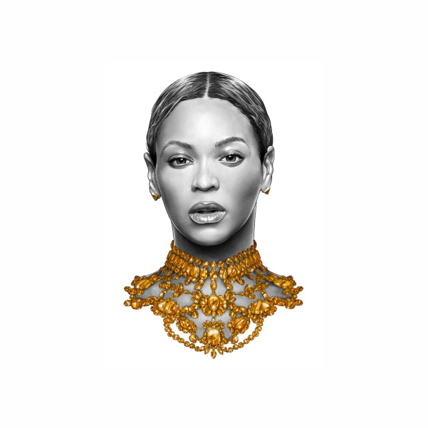 Beyoncé Black And White - A1 Poster