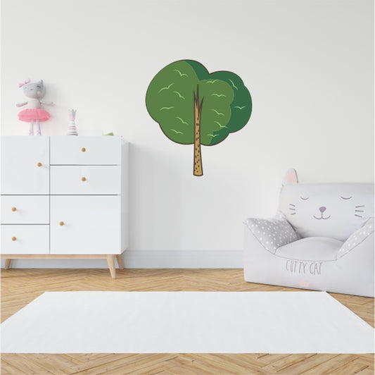 Birds In Tree Decal