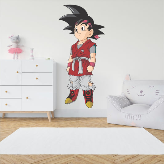 Dragon Ball Z Kid Goku Decal