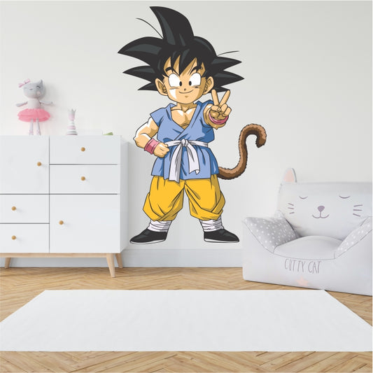 Dragon Ball Z Kid Goku Decal