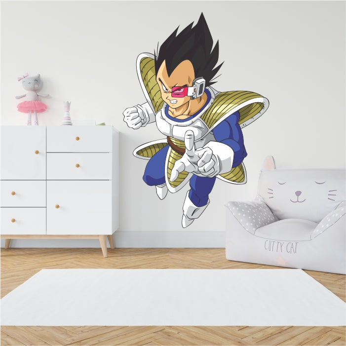 Dragon Ball Z Prince Vegeta Decal