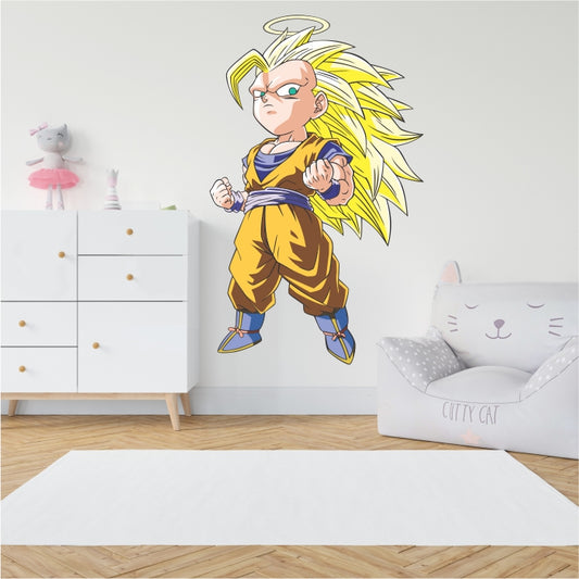 Dragon Ball Z SSJ3 Son Goku Decal