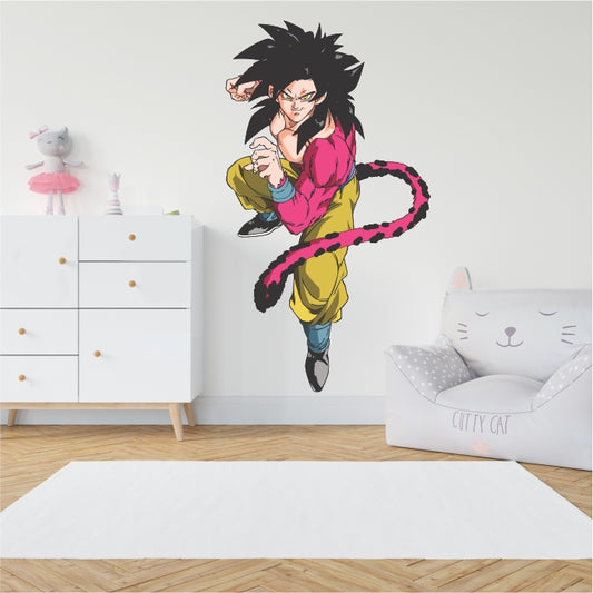 Dragon Ball Z SSJ 4 Son Goku Decal
