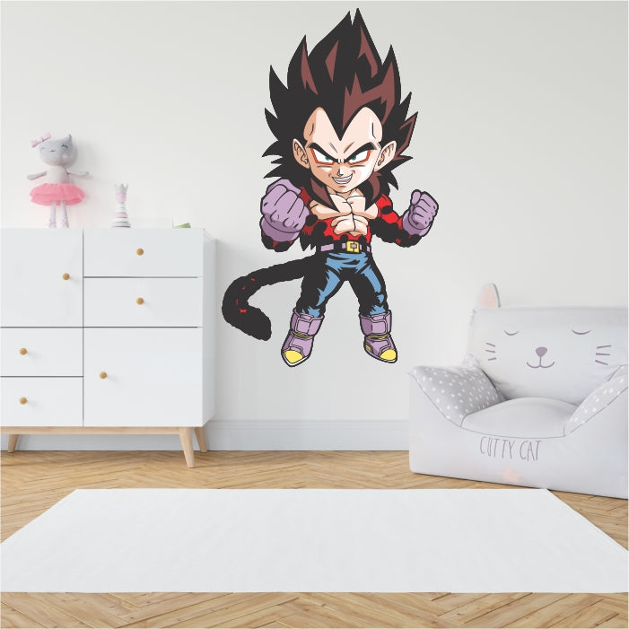 Dragon Ball Z SSJ 4 Vegeta Decal