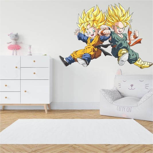 Dragon Ball Z SSJ Goten And Trunks Decal