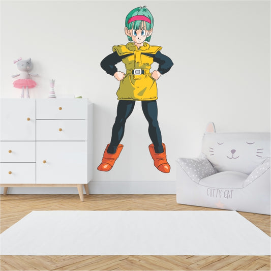 Dragon Ball Z Bulma Decal