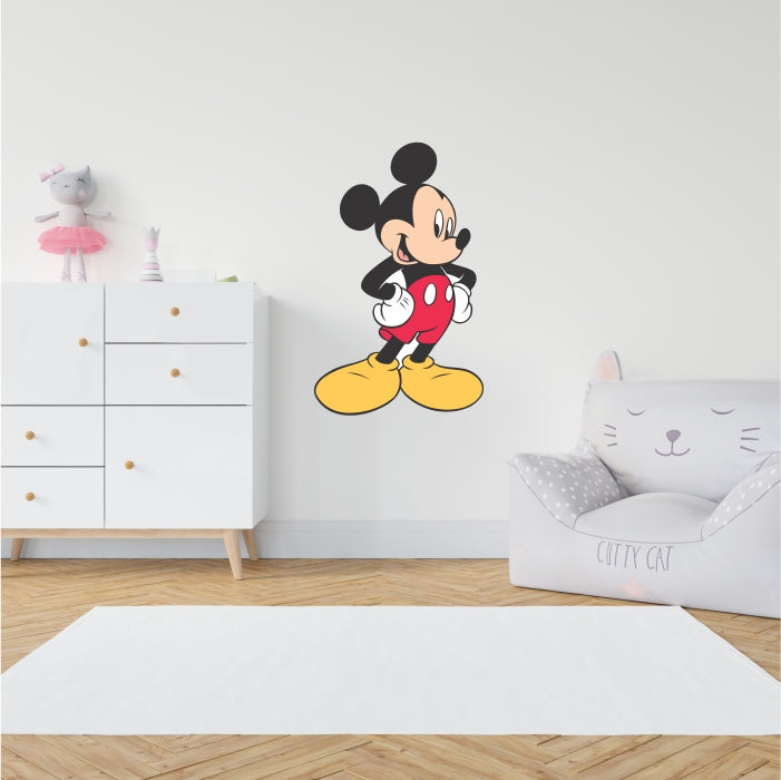 Disney Mickeymouse Happy Pose Decal
