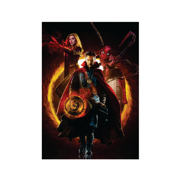 Doctor Strange Marvel Black - A1 Poster