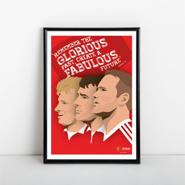 Glorious Manchester United Poster