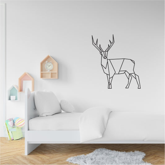 Geometrical Deer Decal