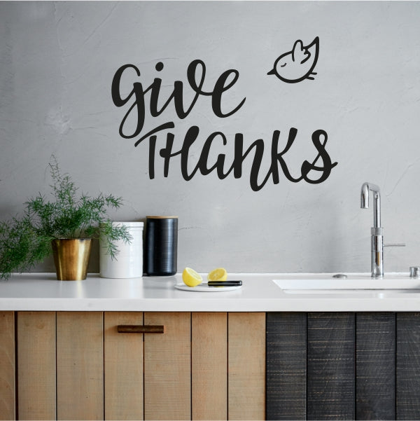 Give Thanks Decals