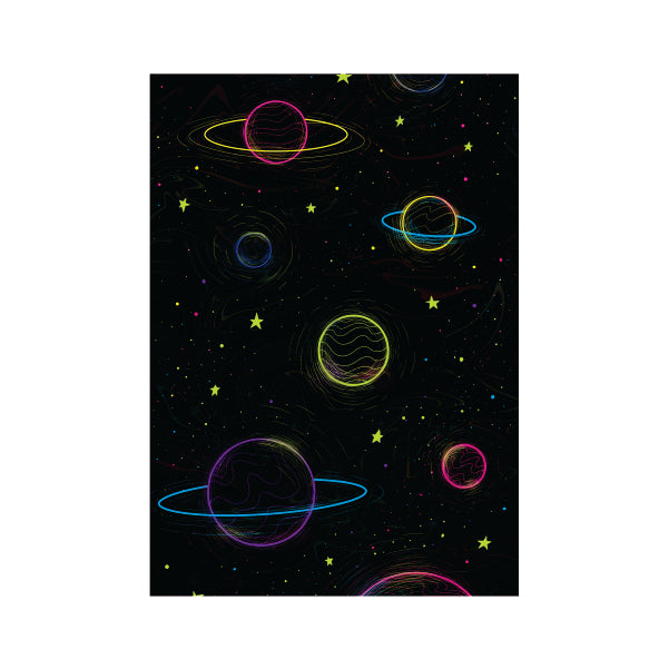 Glowing Galaxy - A1 Poster
