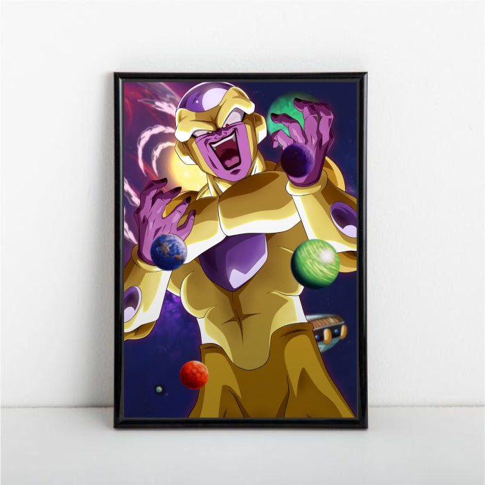 Goldern Frieza Collection Poster