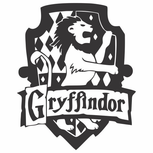 Harry Potter Gryffindor House Decal