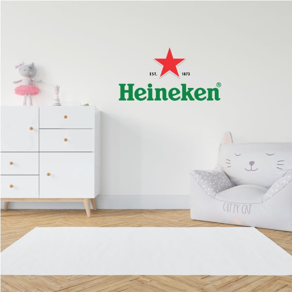 Heineken Word Logo Decal