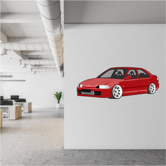 Honda Ballade Civic Decal