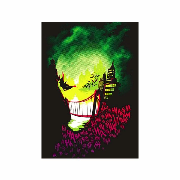 Into Joker&#39;s World Black Poster