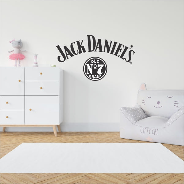 Jack Daniels Word Logo Decal