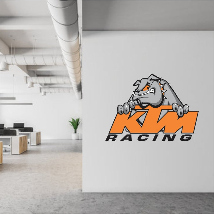 KTM Dog Logo Decal