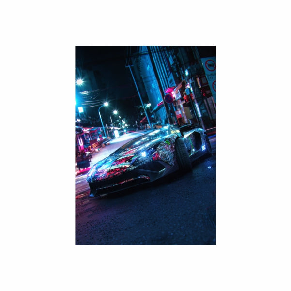Lamborghini Front View - A1 Poster