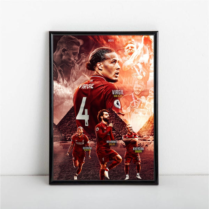 Liverpool Squad Collection Poster - A1