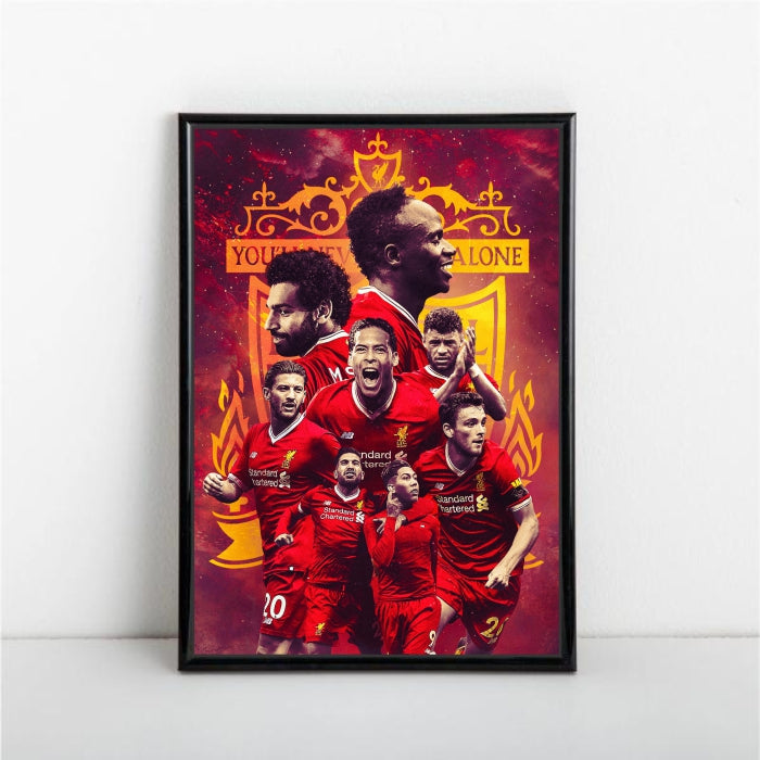 Liverpool Squad Poster