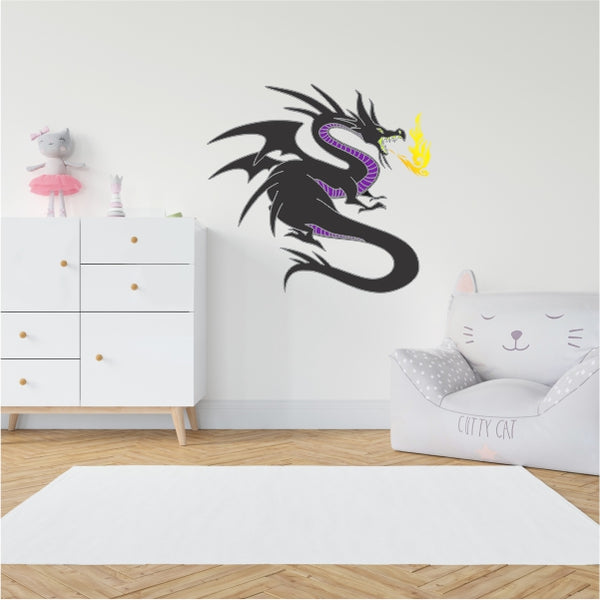 Maleficent Dragon Decal - CreateSA