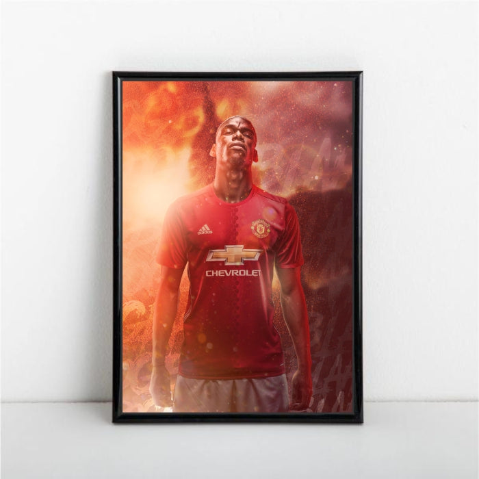 Manchester United Pogba Collection Poster - A1