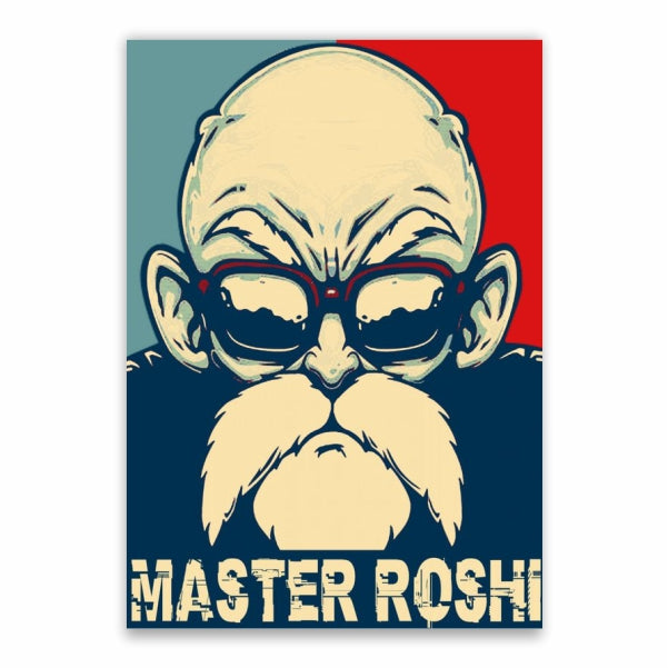 Master Roshi Poster - CreateSA
