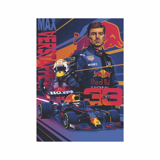 Max Verstappen Redbull Poster