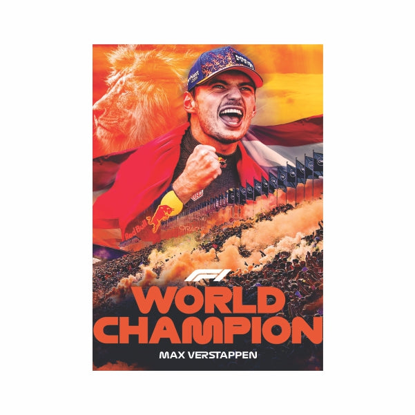 Max Verstappen World Champion Poster