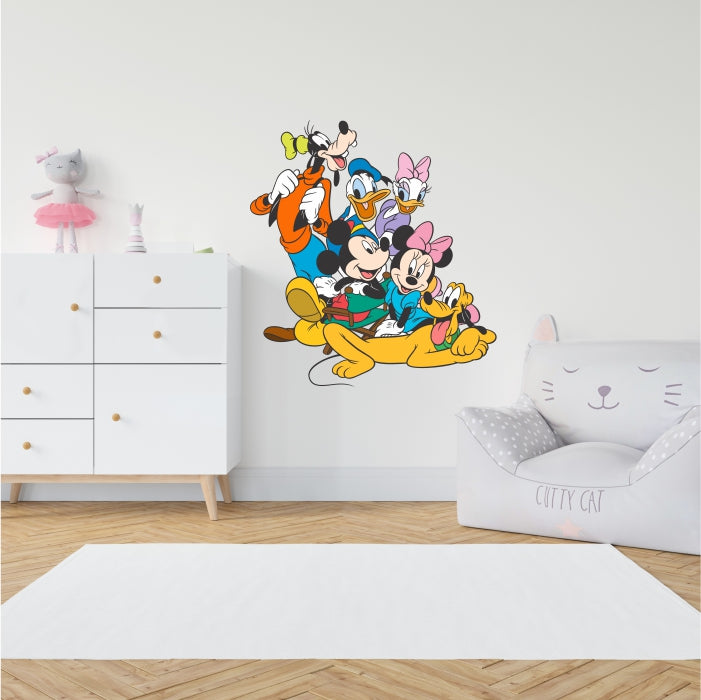 Mickeymouse And The Gang Decal
