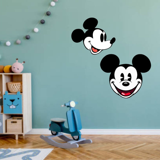 Mickey Mouse Face Decal