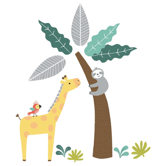 Mighty Jungle Animals Decal